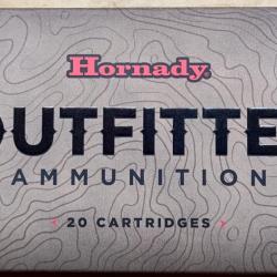 1 boite de 20 cartouches Hornady Outfitter calibre 375 H&H Mag. 250gr CX