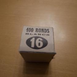 Boîte ronds blancs calibre 16 mm