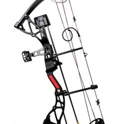 Kit arc à poulies EK Archery Exterminator Deluxe noir 15-70 lbs / 17.5"-31.25"