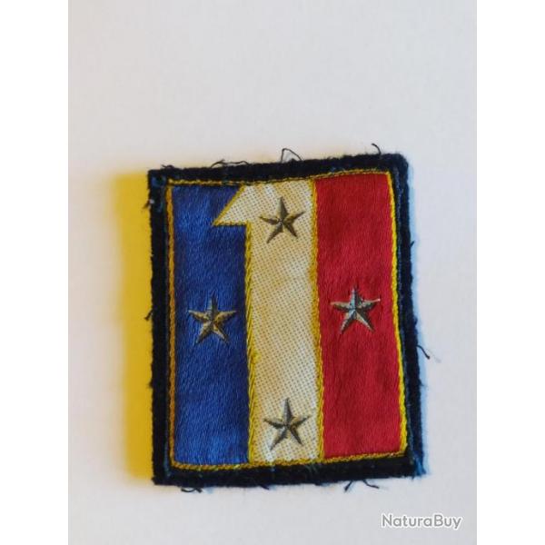 INSIGNE TISSU  1 ER CORPS D'ARMEE (1)