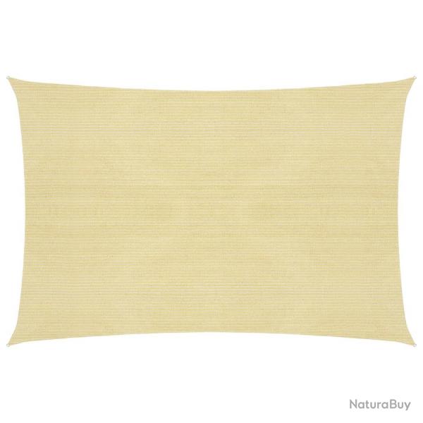 Voile d'ombrage 160 g/m beige 5 x 6 m pehd 02_0008987