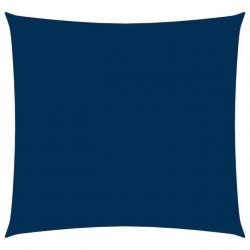 Voile toile d'ombrage parasol tissu oxford carré 6 x 6 m bleu 02_0009526