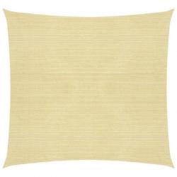 Voile d'ombrage 160 g/m² 6 x 6 m pehd beige 02_0008992