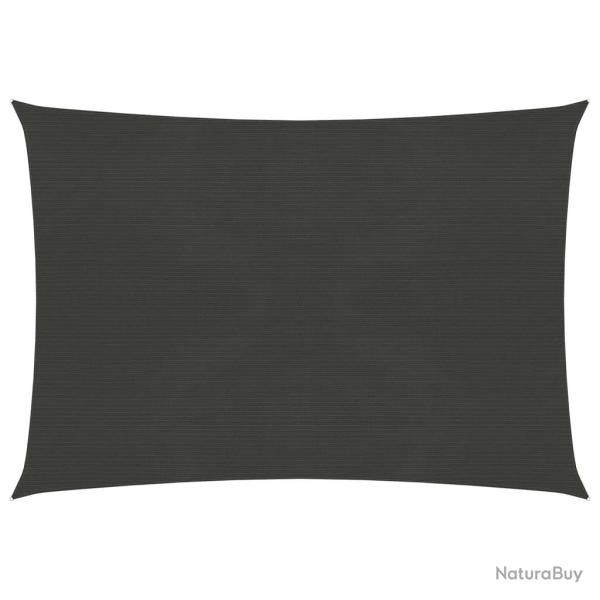Voile d'ombrage 160 g/m 5 x 6 m pehd anthracite 02_0008941