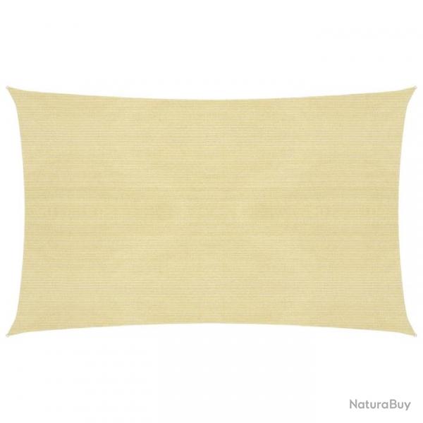 Voile d'ombrage 160 g/m beige 2,5 x 5 m pehd 02_0008957