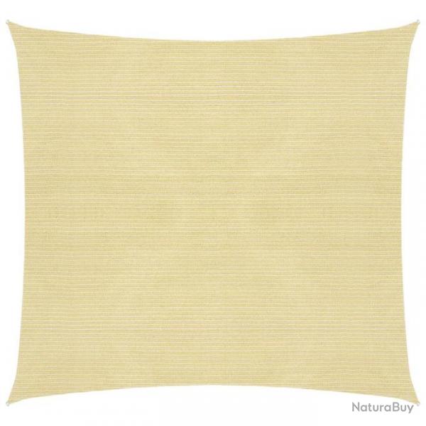 Voile d'ombrage 160 g/m 5 x 5 m pehd beige 02_0008985