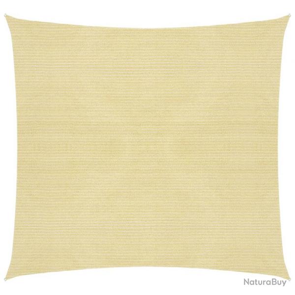 Voile d'ombrage 160 g/m 5 x 5 m pehd beige 02_0008985