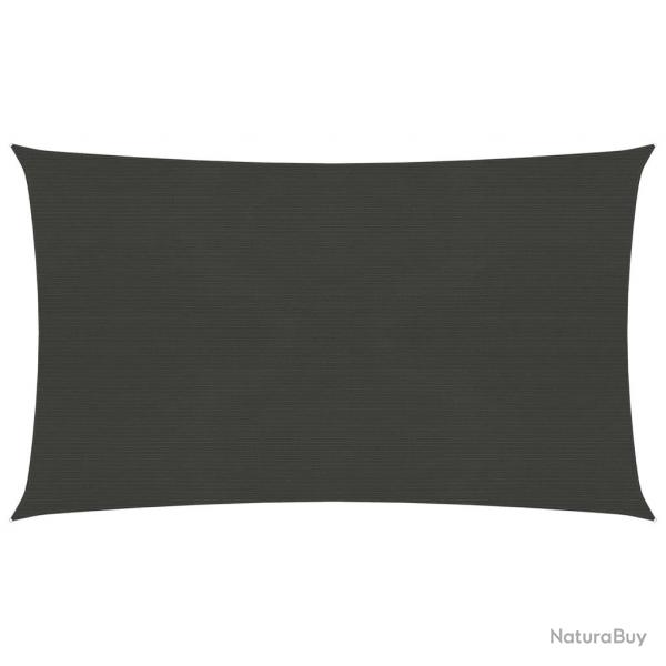 Voile d'ombrage 160 g/m 5 x 8 m pehd anthracite 02_0008945