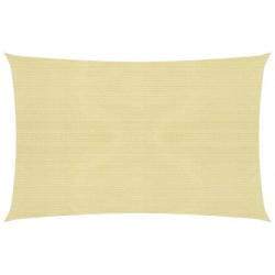 Voile d'ombrage 160 g/m² 3,5 x 4,5 m pehd beige 02_0008963