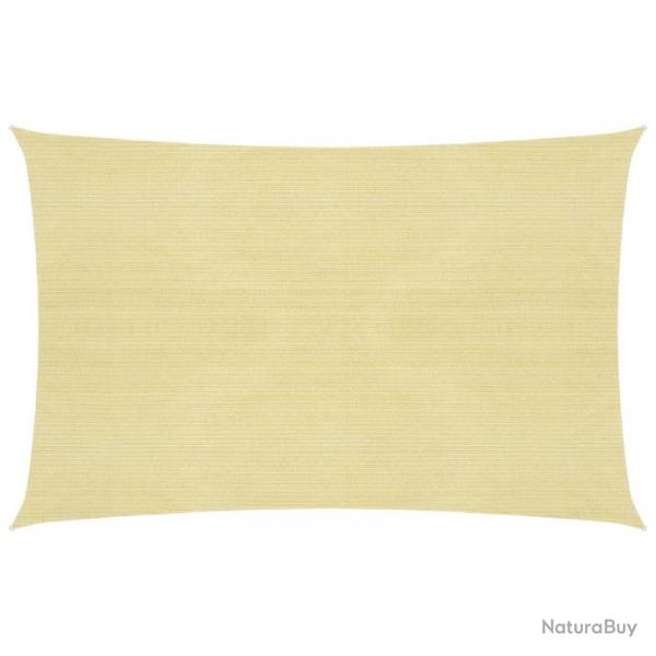Voile d'ombrage 160 g/m 3,5 x 4,5 m pehd beige 02_0008963