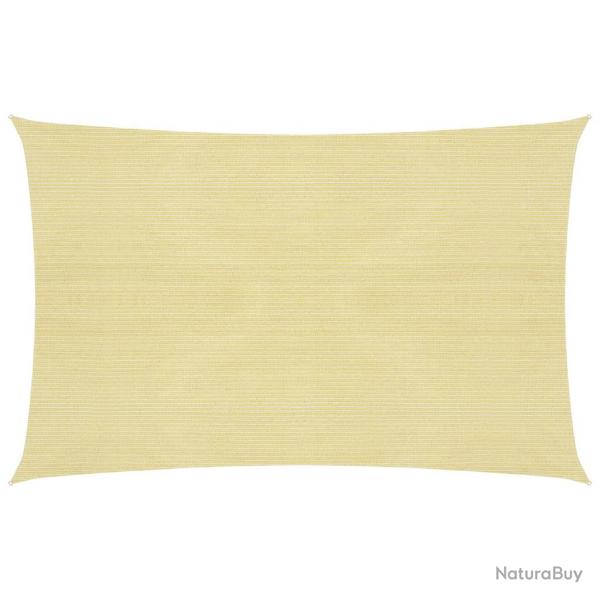 Voile d'ombrage 160 g/m 3,5 x 4,5 m pehd beige 02_0008963