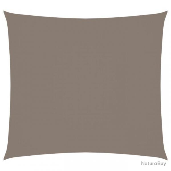 Voile toile d'ombrage parasol tissu oxford rectangulaire 2 x 2,5 m taupe 02_0009592