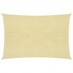 Voile d'ombrage 160 g/m² 6 x 7 m pehd beige 02_0008994