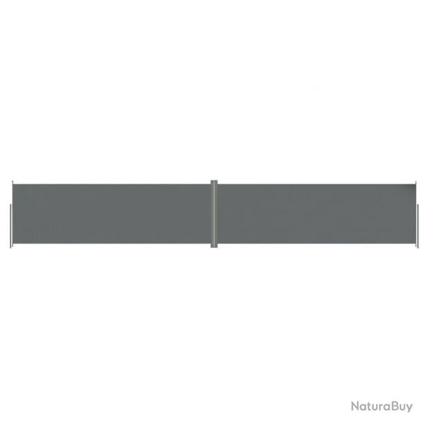 Auvent paravent store brise-vue latral rtractable de patio jardin terrasse balcon protection visu