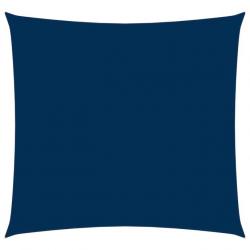 Voile toile d'ombrage parasol tissu oxford carré 3,6 x 3,6 m bleu 02_0009475