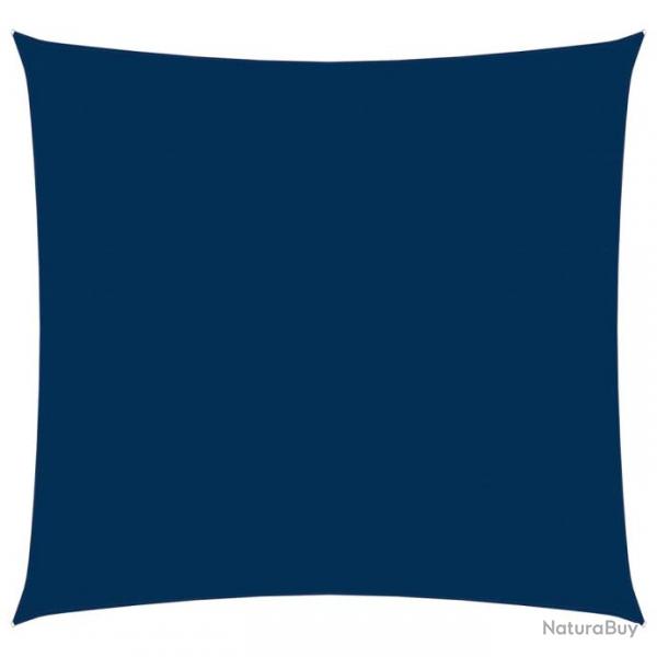 Voile toile d'ombrage parasol tissu oxford carr 3,6 x 3,6 m bleu 02_0009475
