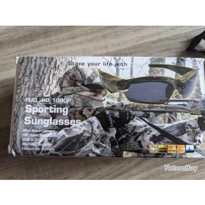 Lunette de soleil polarisée - Caméra espion