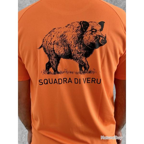 Tee-shirt PRO CACCIA PERSONNALIS Kaki, 2XL, Sanglier  l'arrt