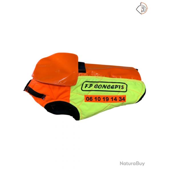 Gilet de protection pour chien FP.CONCEPTS - spcial barbels NOUVEAU Fox 4