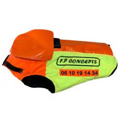 Gilet de protection pour chien FP.CONCEPTS - spécial barbelés NOUVEAU Bruno 2CL