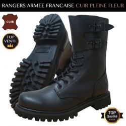 Rangers Armée française cuir souple