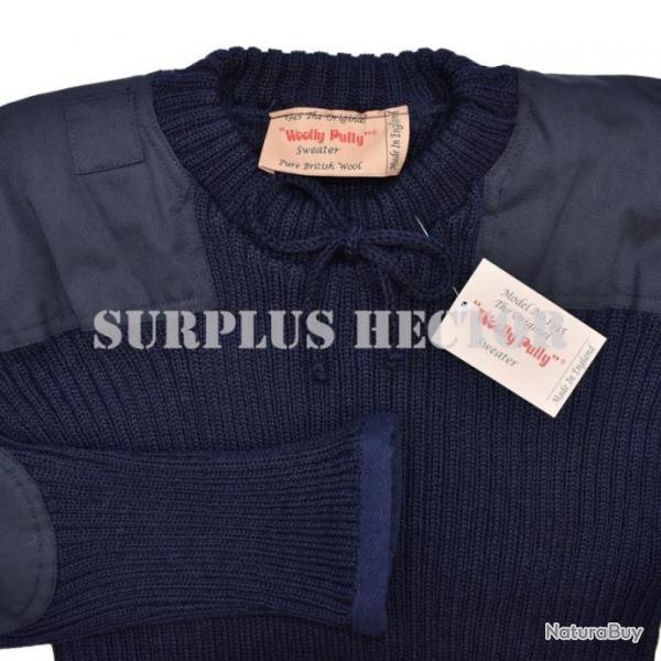 Pull Militaire Laine Woolly Pully The 1945 Bond navy
