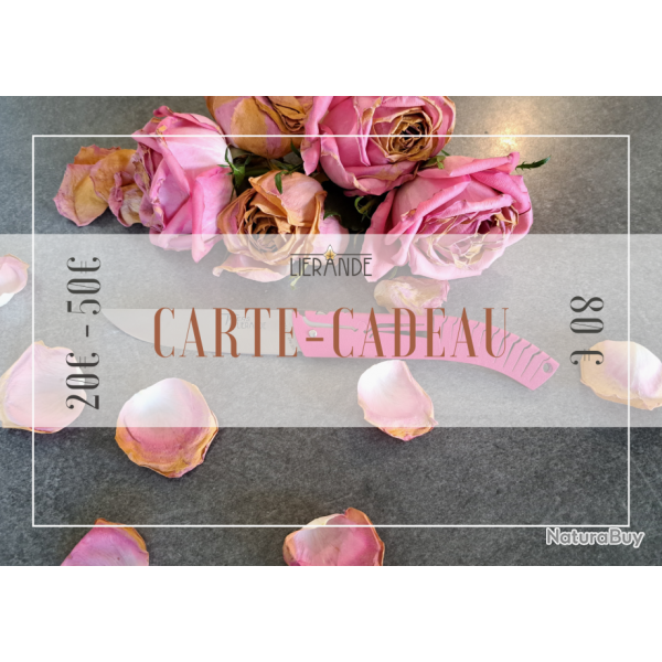 Carte cadeau Lirande 50