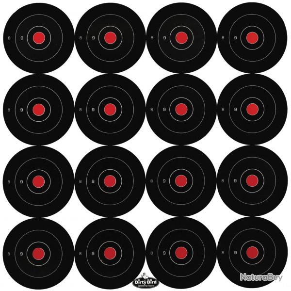 Cibles Birchwood Casey Dirty Bird Bench Rest Ractives