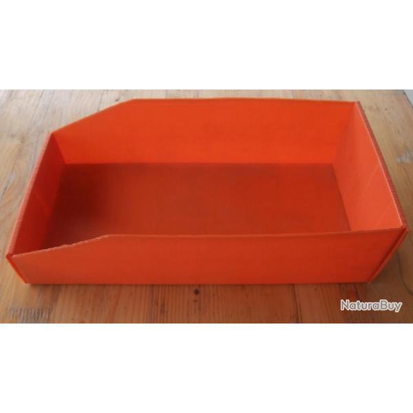 Bacs de rangement en polypropylne 6 litres X 10