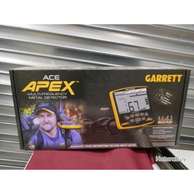 Garrett Apex Casque Détecteur De Métaux Garrett APEX Multi-Fréquences Avec - Rechargeable, Haute Performance Casque Sans Fil Z-Lynk