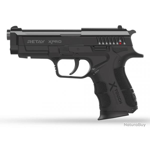Vente Flash Pistolet  blanc alarme Retay XPro Noir 9mm Pak