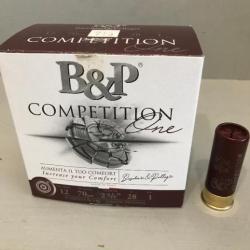 cartouches B & P COMPETITION ONE cal. 12  28 gr