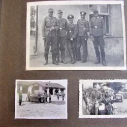 Rare. Album photos d'un soldat Allemand 39/45.