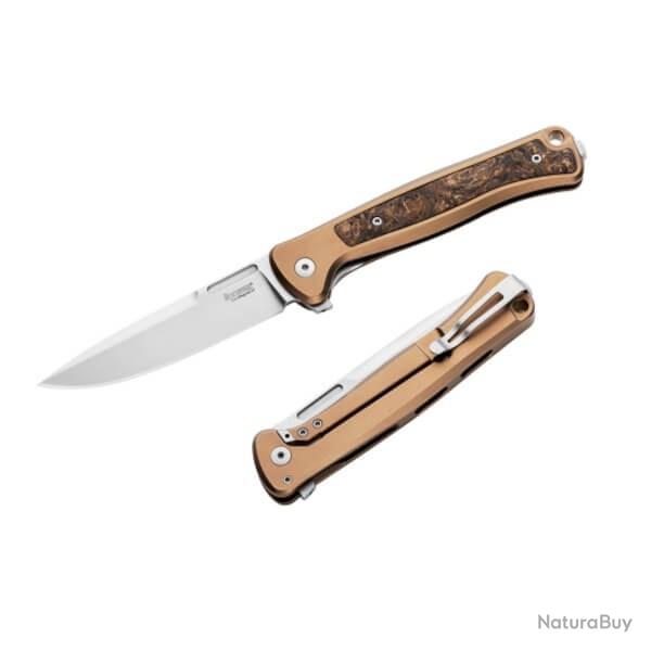 SK01.BR Couteau pliant Lionsteel "Skinny" bronze