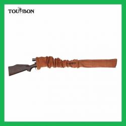 Tourbon Housse de fusil de chasse en Silicone traité 128cm Marron