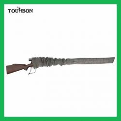 Tourbon Housse de fusil de chasse en Silicone traité 128cm Gris