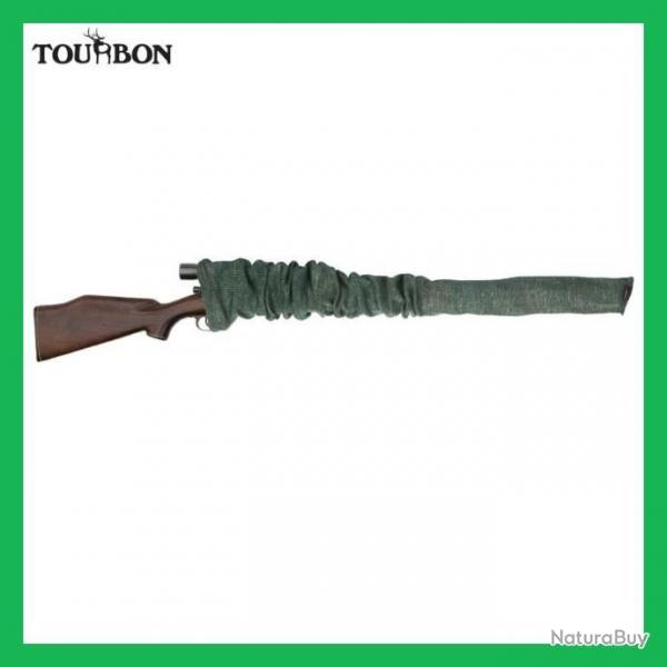 Tourbon Housse de fusil de chasse en Silicone trait 128cm Vert