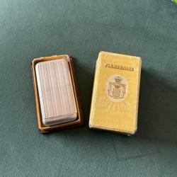 Briquet en argent Flaminaire Crillon Quercia 1945-1950