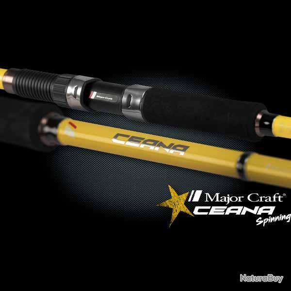 Canne  Bar Majorcraft Ceana 802mh Jaune - 2.44m - 10-42g