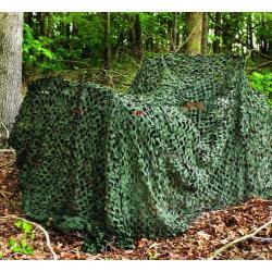 Filet de Camouflage Camosystems basic 3D - 6 m x 2,4 m - imprime tricolore 1 sans prix de réserve !