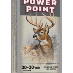 1 boite de Balles calibre 30-30 Win Power Point 170Gr