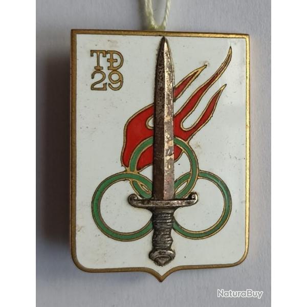 Insigne 29me infanterie vietnamienne de tieu doan indochine