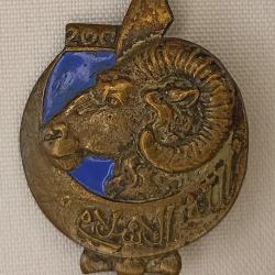 Rare insigne 200ème bataillon de pionnier nord africain indochine