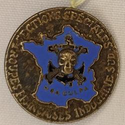 Insigne sections spécial des troupes français en indochine sud