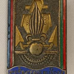 Insigne 4ème compagnie de bateaux blindés légion génie