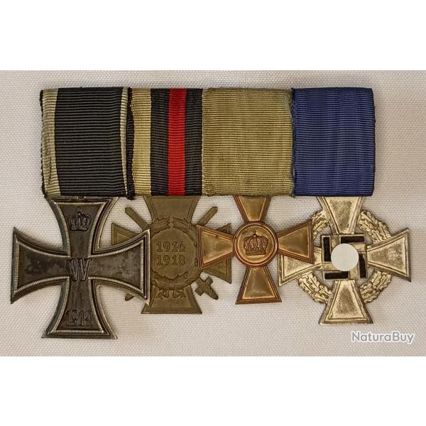 Mdailles allemande 14/18 ancien combattant ww1 croix de fer