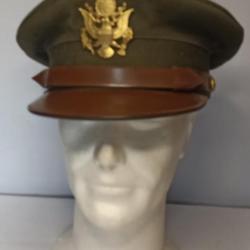 Us ww2 casquette officier datée 1942