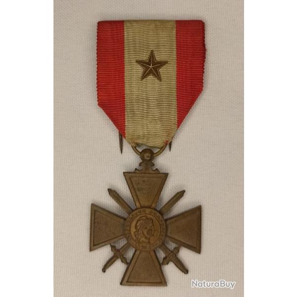 Mdaille croix de guerre toe 14/18