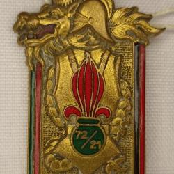 Insigne compagnie 72/21 légion génie indochine
