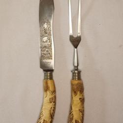 Couteau et pic à gigot chasse allemand solingen